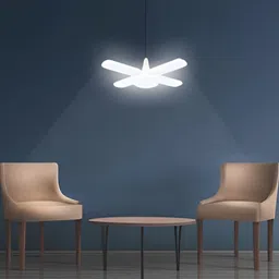 SPARK WORLD White Contemporary Ceiling Lamp image 4