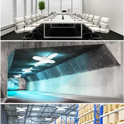 SPARK WORLD White Contemporary Ceiling Lamp image 5