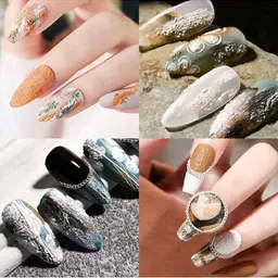 CANNI 3D Super Texture UV LED Environmental Color Gel Nail Polish 5ml - Shade SG05 image 5