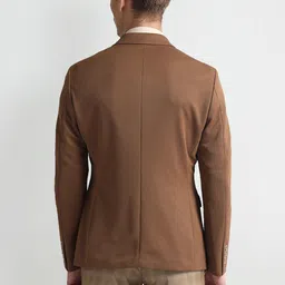 Arrow Single Breasted Notched Lapel Collar Slim-Fit Blazers image 4