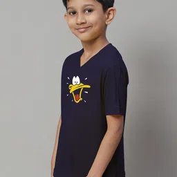 Friskers Boys Graphic Printed Slim Fit Pure Cotton T-Shirt image 4
