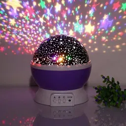 m g enterprise Dream Color Changing Rotating Projection Star Master Lamp Night Lamp-picture-12