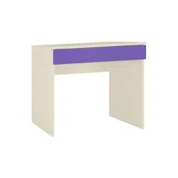 adona Primera Kids Study Desk with Drawer in Light Woodgrain Finish Lavender Purple Colour image 2