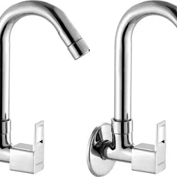 ramya Cube Sink Cock Tap (Brass) Pack OF 2 For Bathroom and Kitchen Tap Sink Tap Faucet-picture-10