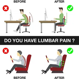 My Machine Back Massage Magic Back Stretcher | for Back Pain Relief | Lumbar Spine Massager Muscle Pain Relief Relaxation Spine Pain Fitness Tools Massager image 2