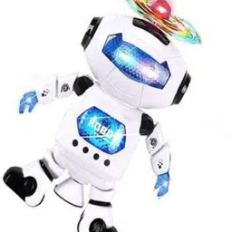 kenzai Smart Mini Robot Fun Robot Dancing Robot Toy Led Musical Walk Light Music Hyun Dance Robot Toys For Children Gift (Multicolor)-picture-28