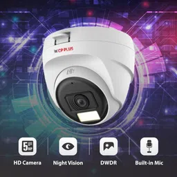 CP PLUS Dome 2.4 MP HD Camera B/C D/C (CP-URC-DC24PL3C-L-V2) Security Camera image 3