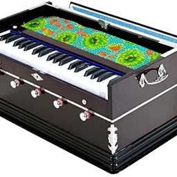 khalas singh 39 Keys 2 Reed 440 tuned total wood HARMON16 3.25 Octave Hand Pumped Harmonium image 1