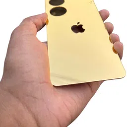 TWUAOP OPPO A38 5G MOBILE SKIN ACRYLIC SHEET MIRROR BACK PANNEL APPLE LOGO Mobile Skin-picture-16