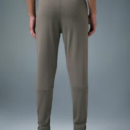technosport Men Solid Green Track Pants image 2
