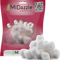 omidazzle Pure Cotton Balls for Eye, Face Makeup and Nail Paint Remover-picture-44