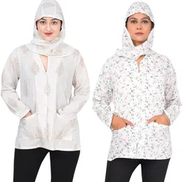 chuklin Floral Print Women Raincoat-picture-41