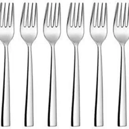 omkarixa Stainless Steel Dinner Forks Set for Home & Kitchen Stainless Steel Baby Fork, Dessert Fork, Dinner Fork, Fruit Fork, Roast Fork, Salad Fork, Serving Fork Set-picture-45
