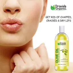 dravida organics 100% Pure Olive Oil and Castor Oil Hair Oil image 4