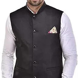 qtsy Solid Men Waistcoat-picture-23