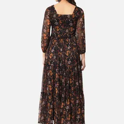 all ways you Women Fit and Flare Black Ankle Length Dress image 2