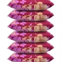 ypoloipo Polyester Fibre Sleeping Pillow Pack of 6 Solid LUXURY-picture-24