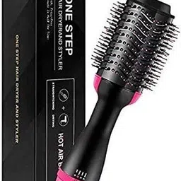 Catron Hot Air Brush, One-Step Hair Dryer, and Volumizer Styler, Professional 2-in-1 Salon Negative Ion Ceramic Electric Blow Rotating Straightener and Curly Comb with Anti-Scald, Black Hair Styler CA-856 Hair Styler-image-34
