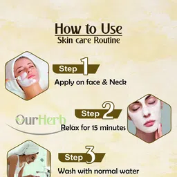 OurHerb Set Of 2 Rose Petal Powder & Orange Peel Powder - 100 g Each image 2