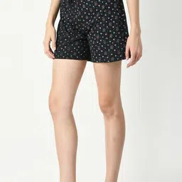 indistar Pack of 5 Printed Women Multicolor Regular Shorts image 3