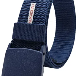 nukaichau Men Casual, Evening, Party Blue Nylon Belt-picture-35