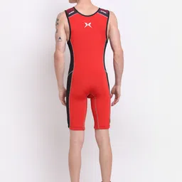 xpeed Printed Men Red Swimsuit image 2