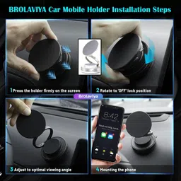 BROLAVIYA Car Mobile Phone Stand Mobile Holder image 2