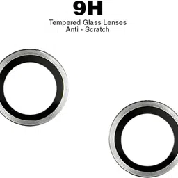 Flipkart SmartBuy Back Camera Lens Glass Protector for OnePlus Nord 4-360°Full Coverage, Metal Frame + 9H Glass Camera Protector Silver image 3