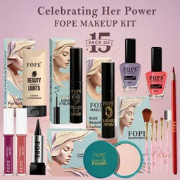 Complete Makeup Kit Perfect Smooth Blend Finish Ideal Women Day Gift Combo-image-83