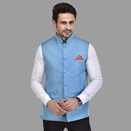 seetoo Solid Men Waistcoat-picture-17