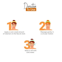 Vedicline Kumkumadi Tailam Ubtan Face Wash For Clear &  Smooth skin - 100ml image 3