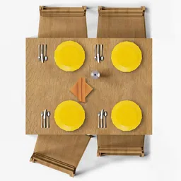 flipkart smartbuy Designer Plastic Dinner Plates For Families, Parties, Unbreakable | Yellow Dinner Plate image 5