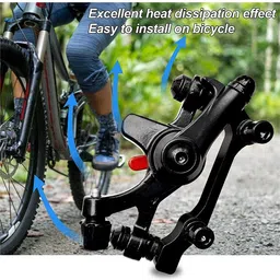 impetus Cycle Front Brake Disc Machine F160 R140 Mechanical Front/Rear Calipers MTB Bicycle Brake Disk image 3