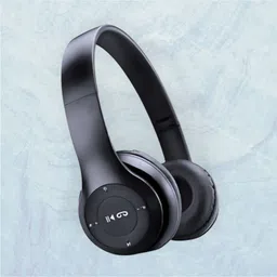 house of common Headband Headphones with Mic, SD Card, Long Playtime_62 Bluetooth & Wired Headset-picture-29