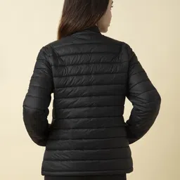van heusen Women Solid Puffer Jacket image 2