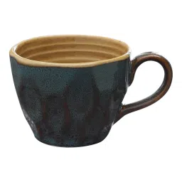 miah decor Jaxen 150ml Green (Set of 6) Ceramic Coffee Mug image 2