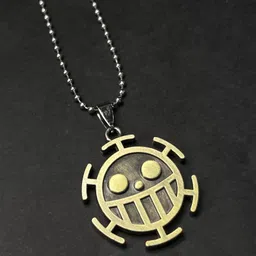 sky enterprises Anime One Piece Necklace Ace Pirate Skull Metal Necklace Charm Gifts Jewellery Alloy, Steel Pendant-picture-28