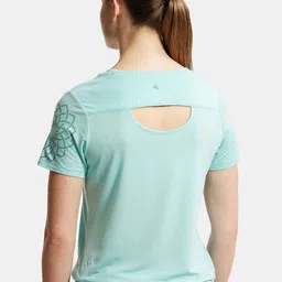 Jockey Floral Printed Relaxed Fit Antimicrobial T-shirt image 4