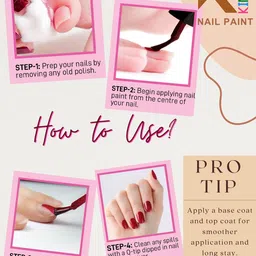 KINDED Long Stay Glossy Finish Nail Polish - 9ml - Metallic Dual Tone Pink 09 image 3