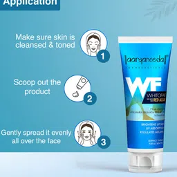 Aryanveda Set of 2 UV Absorption Whitofair Face Wash with Red Algae & Vitamin B3-60ml Each image 4