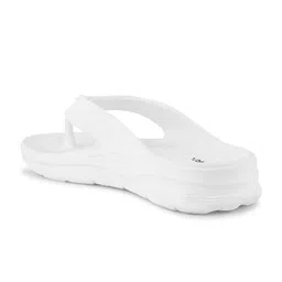 HRX by Hrithik Roshan Men White Rubber Thong Flip-Flops image 4