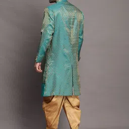 Utsav Fashion Self Design Sherwani Set image 2
