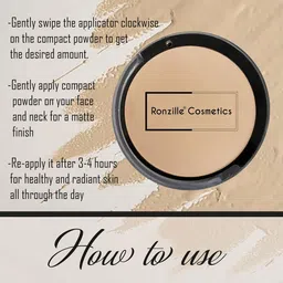 Ronzille Weightless Prime Matte Fairness Compact 10 g - Sorrell Fawn 03 image 4