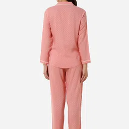 Amante Conversational Printed Night Suit image 3