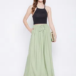 Clora Creation Women Set Of 2 Flared Palazzos image 2