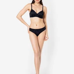 Amante Printed Padded Wirefree Smooth Charm T-Shirt Bra - BRA10606 image 2