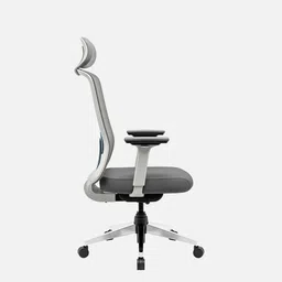 green soul Cosmos Superb Ergonomic Chair In White Blue Color image 5