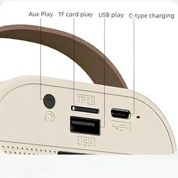 craft fair Toys Portable Karaoke Speaker with Bluetooth and Wireless Mic For Gifting image 4