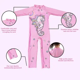 SYGA Kids Printed Swim Legsuit image 4