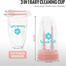 maycreate 2Pcs Baby Toothbrush Tongue Brush Bpa Free Silicone Bristle Oral Care Toothbrush Soft Toothbrush image 4